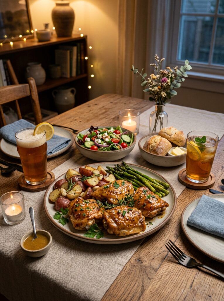 honey mustard chicken thighs: Easy Homemade Recipe 15 Honey mustard chicken thighs setup 202605101356