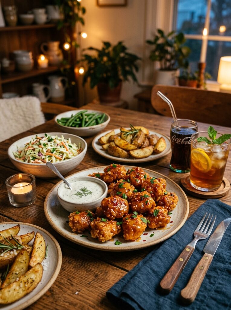 air fryer hot honey chicken bites 15 Hot honey chicken bites setup 202605141215