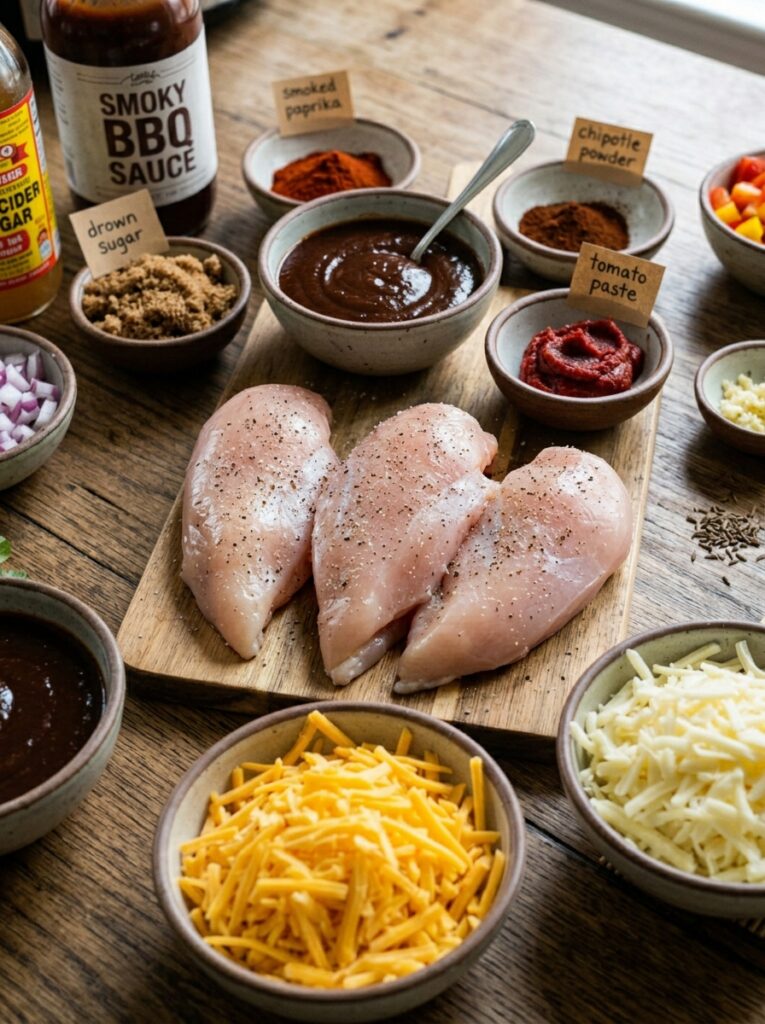 Ingredients for BBQ chicken ques… 202605092019