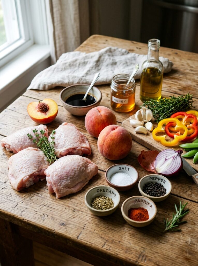 slow cooker balsamic chicken with peaches: Easy, Flavor-Packed Recipe 13 Ingredients for balsamic chicken… 202605082054