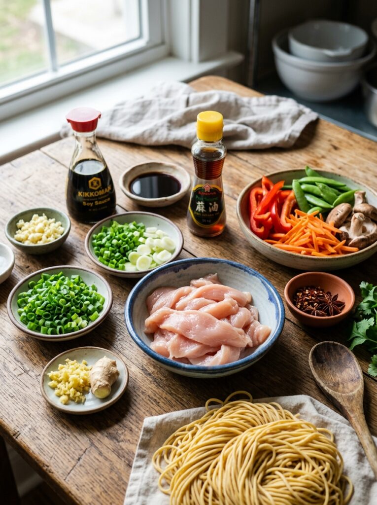 Ingredients for ginger scallion … 202605211320