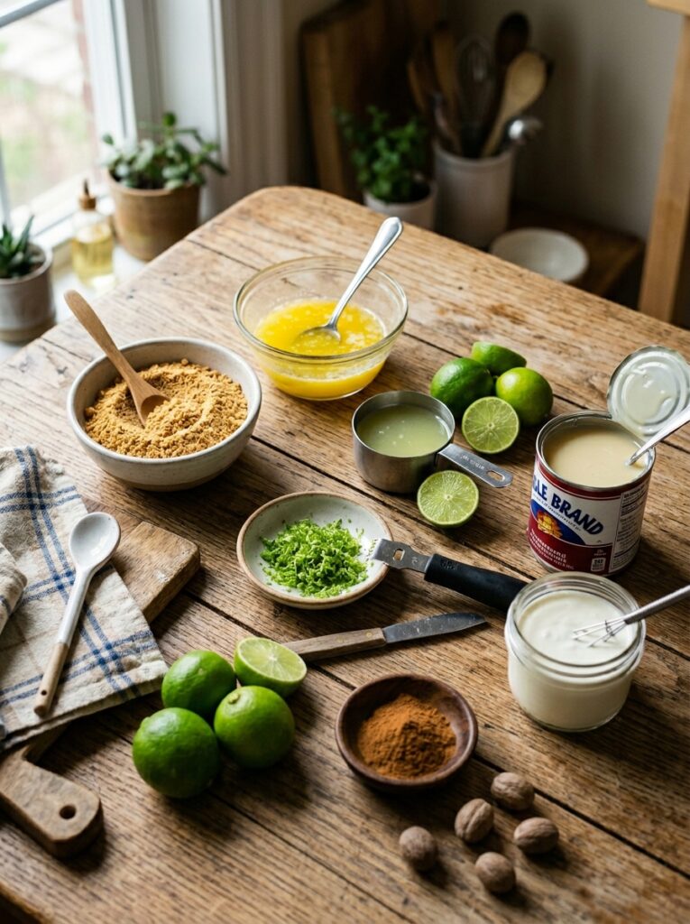 Ingredients for key lime pie 202606091931