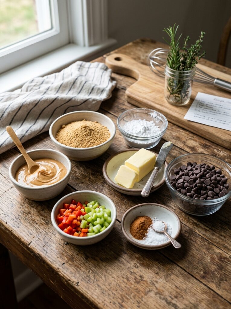 No bake peanut butter bars chocolate 13 Ingredients for peanut butter bars 202606091835