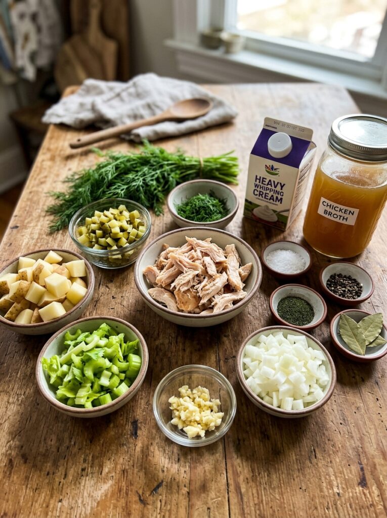 rotisserie chicken dill pickle soup 13 Ingredients for rotisserie chick… 202605142358