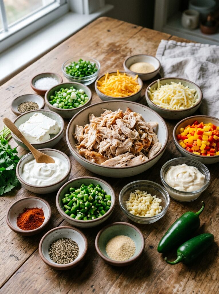 rotisserie chicken jalapeno popper dip 13 Ingredients for rotisserie chick… 202605171801