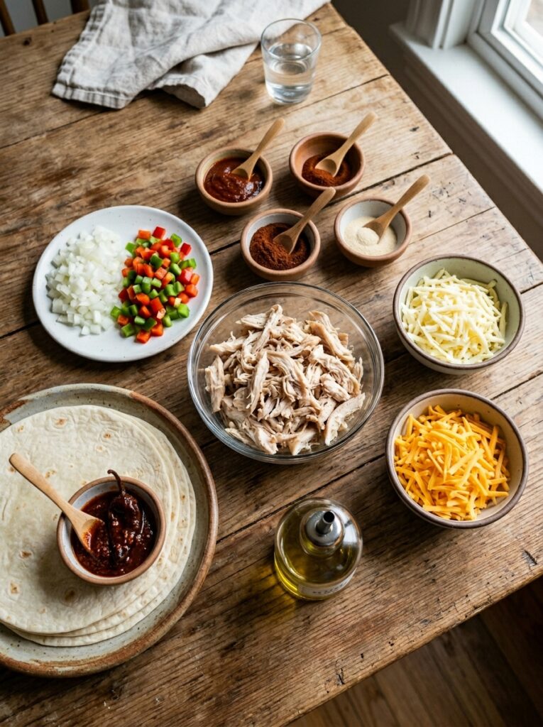 rotisserie chicken chipotle quesadillas 13 Ingredients for rotisserie chick… 202605231854