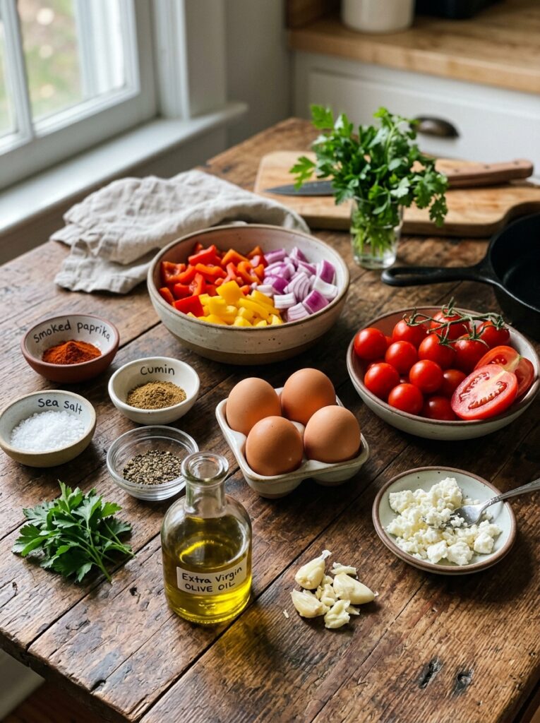 Shakshuka recipe with feta cheese 13 Ingredients for shakshuka recipe… 202606102109