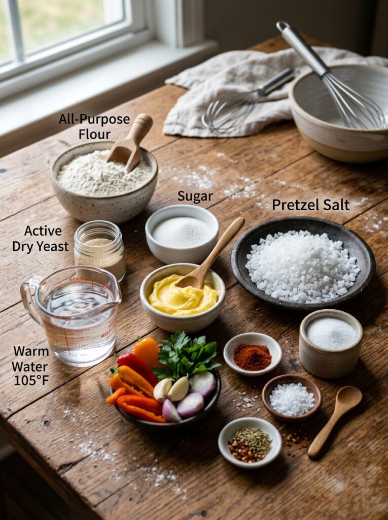 Homemade soft pretzel recipe salt 13 Ingredients for soft pretzel recipe 202606112015