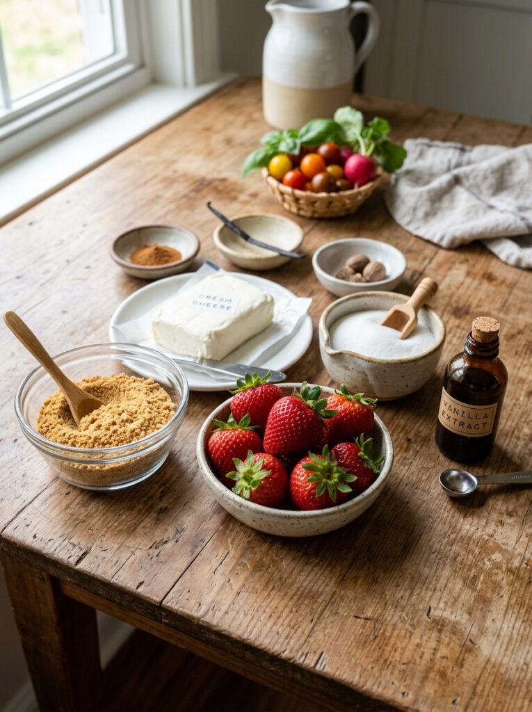 No Bake Strawberry Cheesecake Cups: An Irresistible Homemade Delight 13 Ingredients for strawberry chees… 202606091821