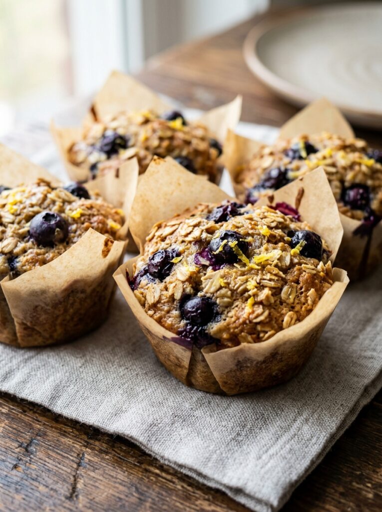 Healthy Lemon Blueberry Muffins with Oats: The Best Recipe 12 Lemon blueberry muffins oats 202606102127