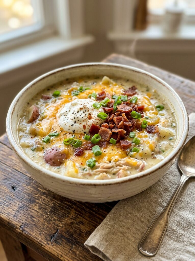 Loaded Baked Potato Soup Bacon 12 Loaded baked potato soup bacon 202606072004