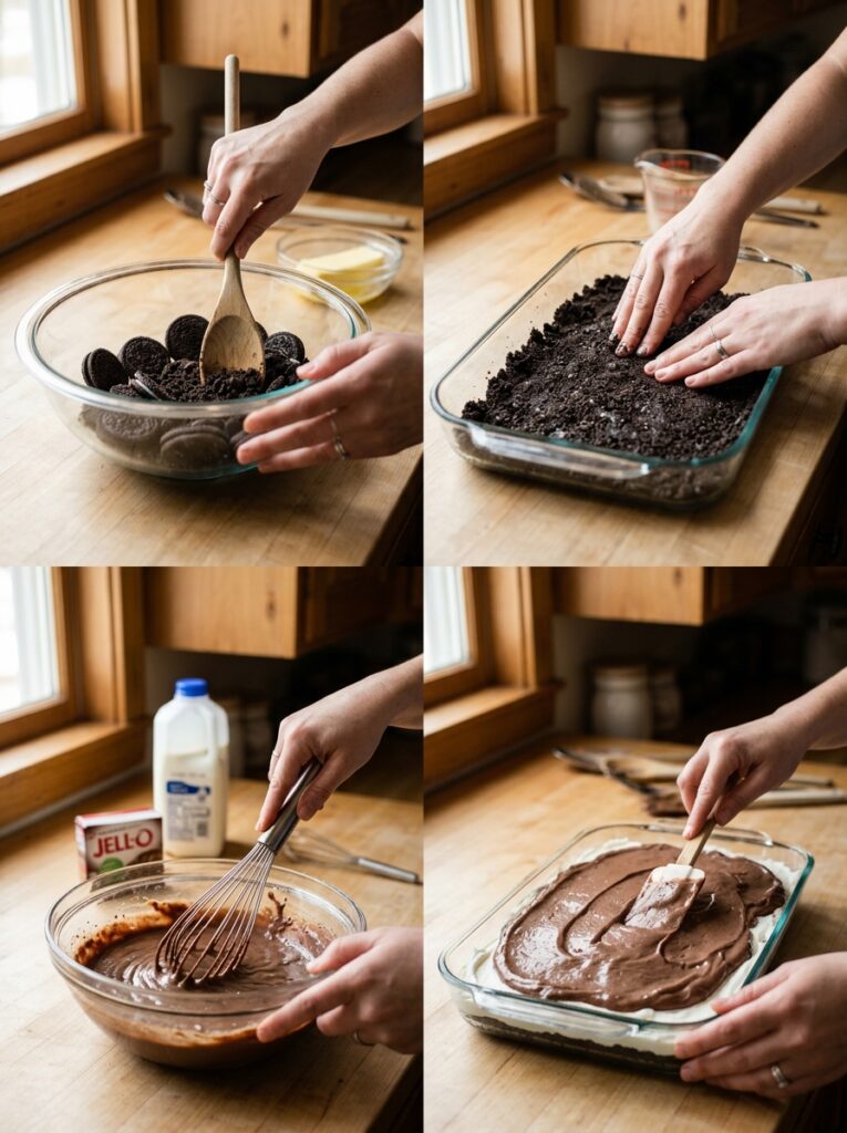 No Bake Oreo Dessert Lasagna 14 Oreo dessert lasagna cooking pro… 202606091915