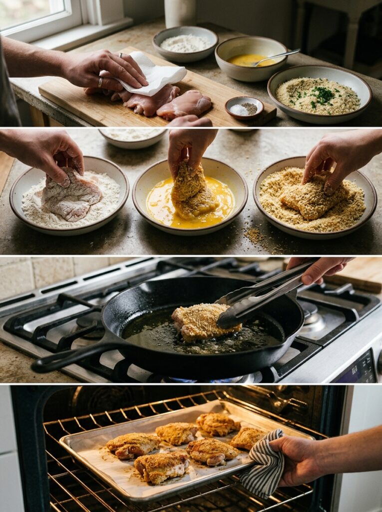 Parmesan Crusted Chicken Thighs 14 Parmesan crusted chicken thighs … 202605082113