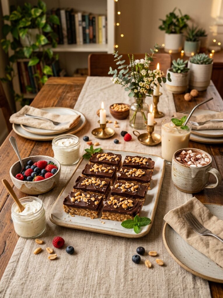 No bake peanut butter bars chocolate 15 Peanut butter bars chocolate setup 202606091835