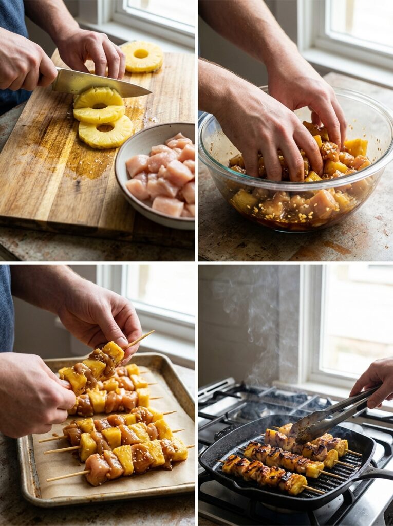 Pineapple Teriyaki Chicken Skewers 14 Pineapple teriyaki chicken skewe… 202605091945
