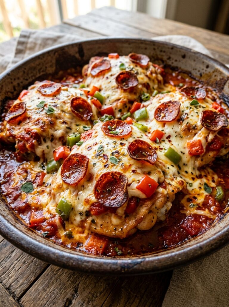 Pizza Baked Chicken Thighs Recipe: Easy Homemade Dinner 17 Pizza baked chicken thighs 202605082049