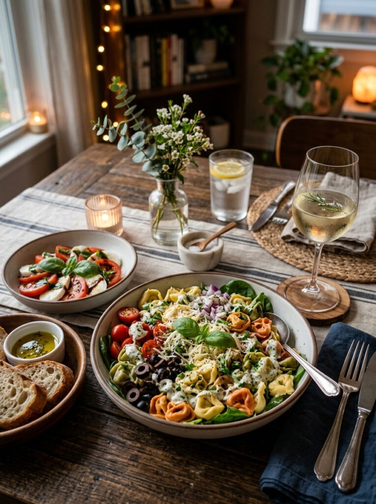 Quick Three Cheese Tortellini Cold Salad 15 Quick three cheese tortellini salad 202606031934