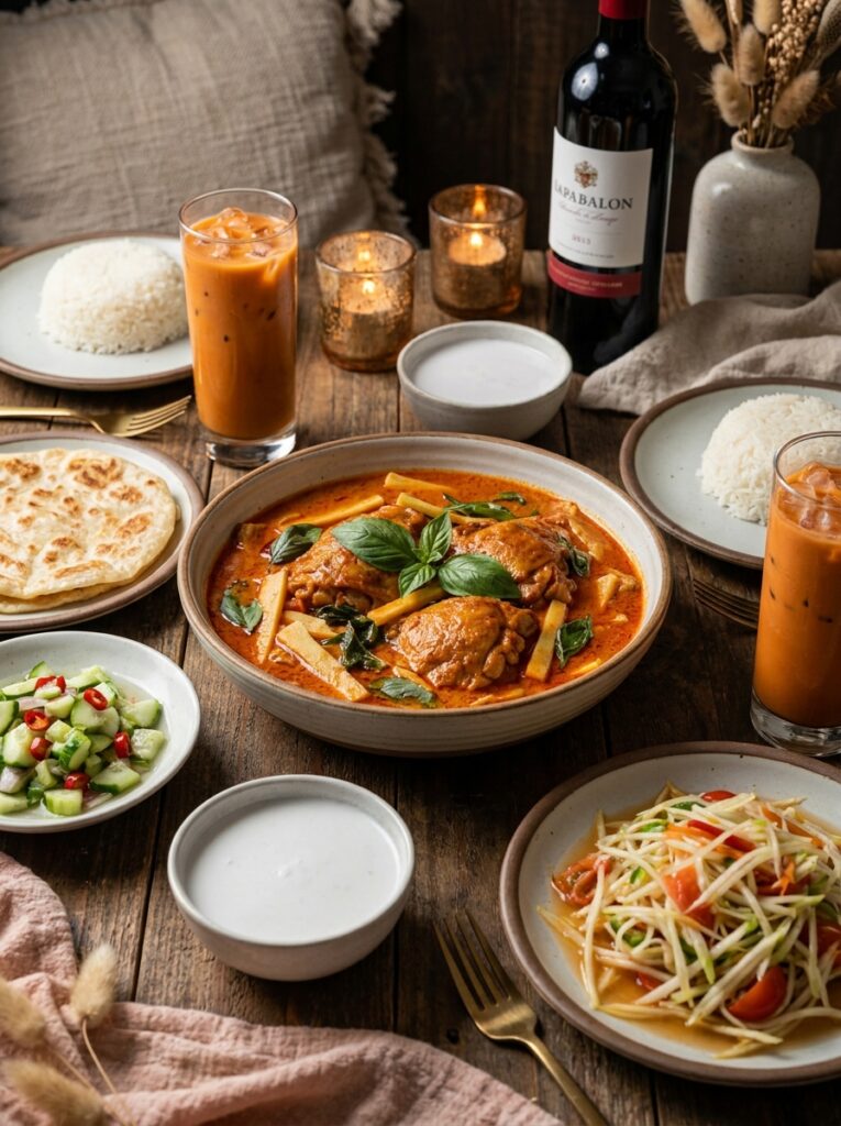 Red Curry Chicken Thighs: A Complete Guide to Making Thai-Style Spicy Coconut Curry 15 Red curry chicken thighs setup 202605131803