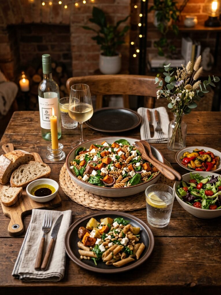 Roasted Sweet Potato Feta Spinach Pasta Salad 15 Roasted Sweet Potato Feta Pasta 202606062057 1
