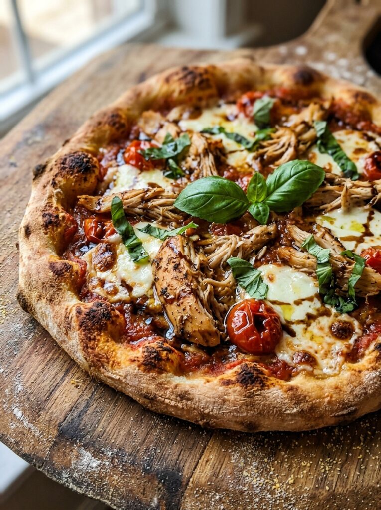 Rotisserie Chicken Caprese Pizza: A Delicious Homemade Recipe 12 Rotisserie chicken caprese pizza 202605211334
