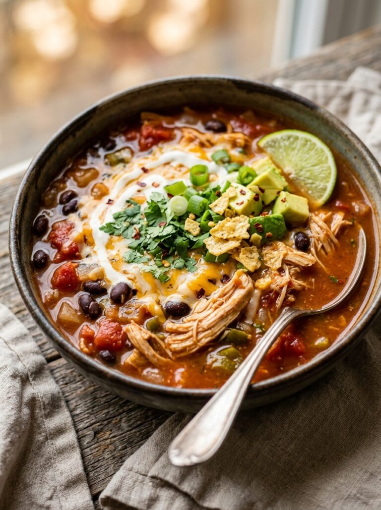 Rotisserie chicken enchilada soup 202605141231
