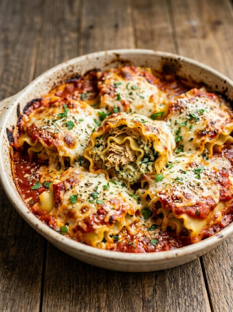 Rotisserie Chicken Lasagna Roll Ups 1 Rotisserie chicken lasagna roll ups 202605291606