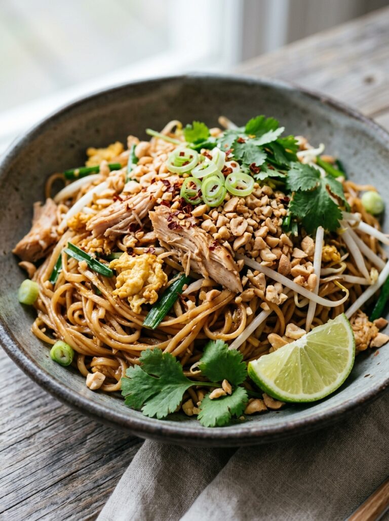 Rotisserie Chicken Pad Thai: Easy Recipe 17 Rotisserie chicken pad thai recipe 202605081323