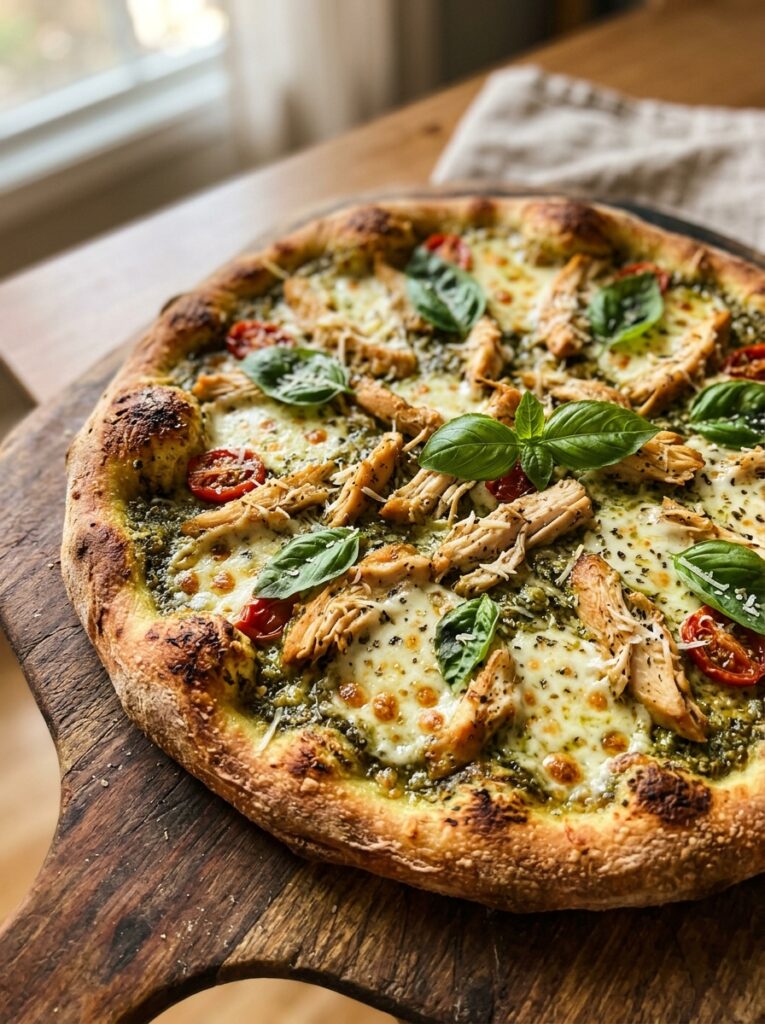 Rotisserie Chicken Pesto Pizza: Easy Homemade Recipe Guide 12 Rotisserie chicken pesto pizza 202605182347