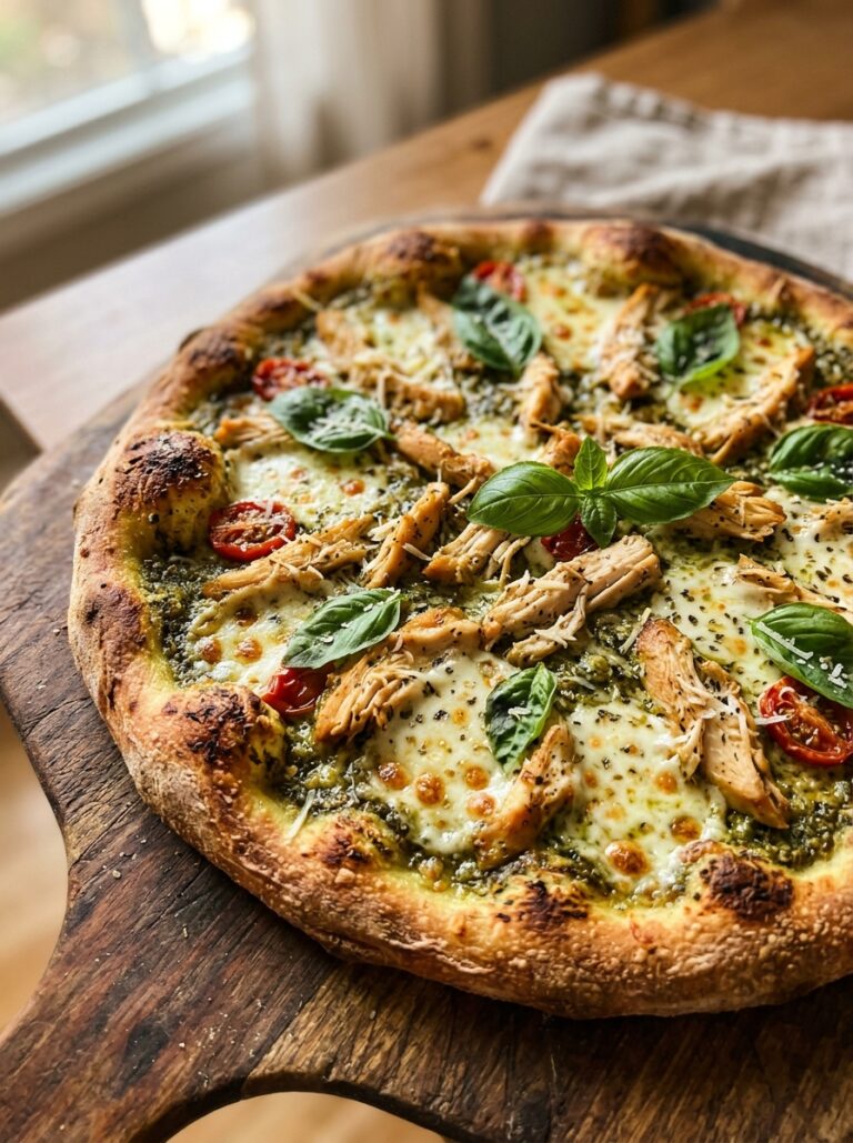 Rotisserie Chicken Pesto Pizza: Easy Homemade Recipe Guide 17 Rotisserie chicken pesto pizza 202605182347