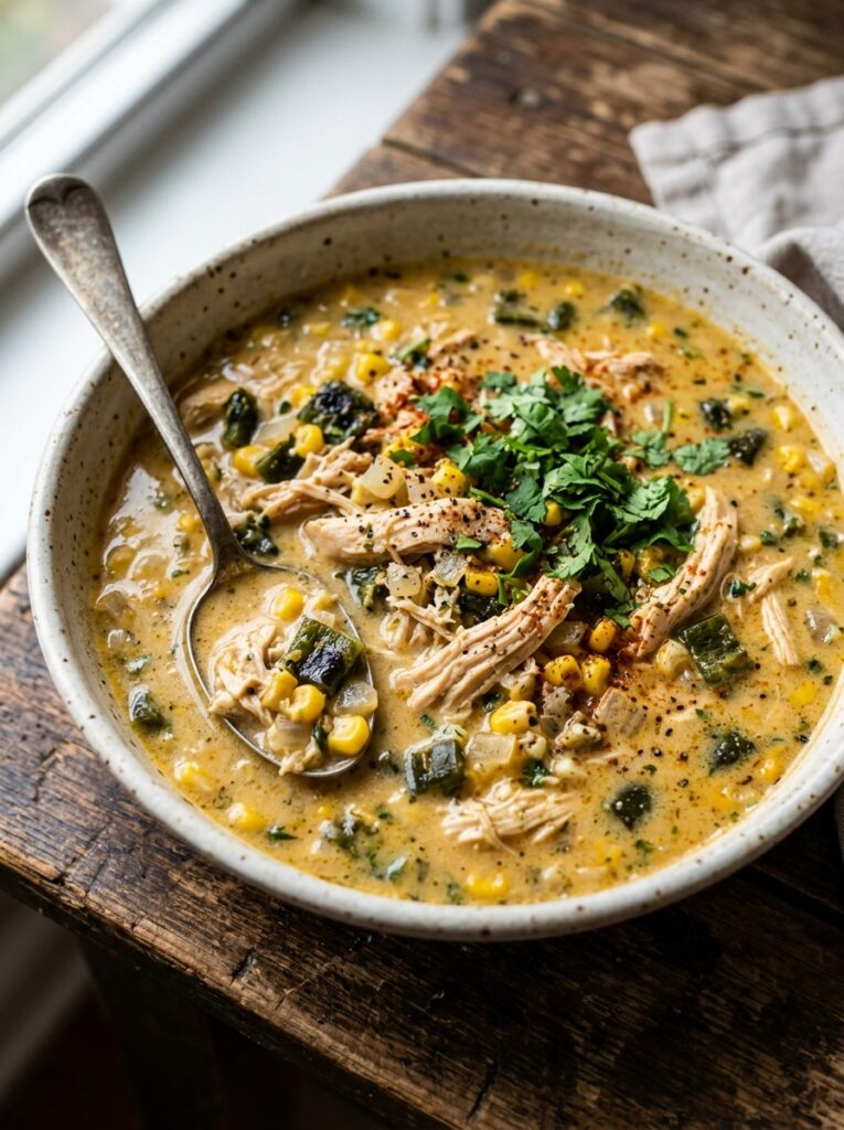 Rotisserie chicken poblano corn … 202605111321