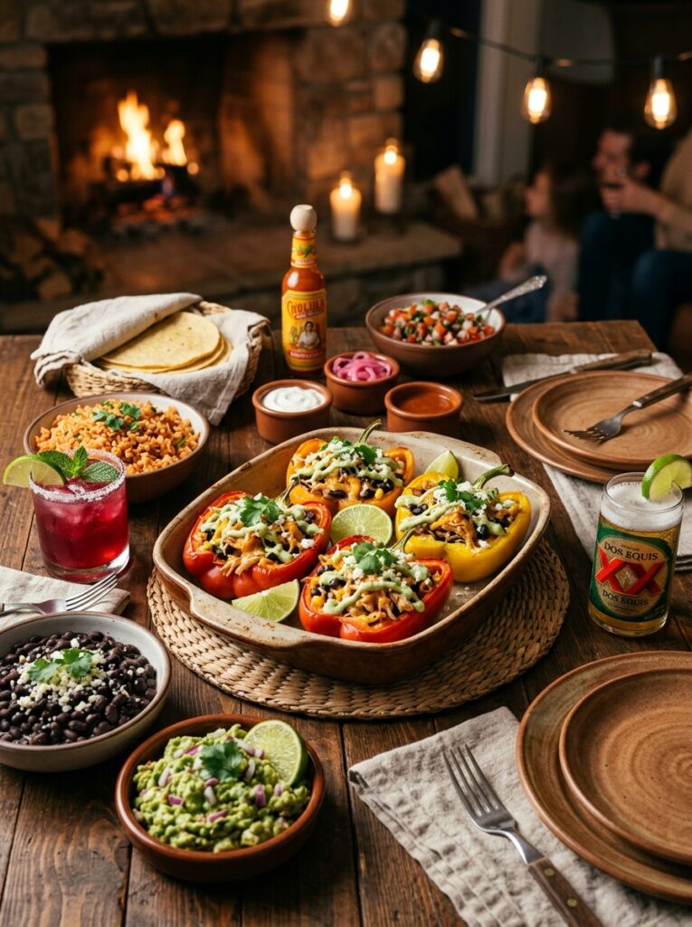 Rotisserie Chicken Taco Stuffed Peppers 15 Rotisserie chicken taco peppers 202605241811