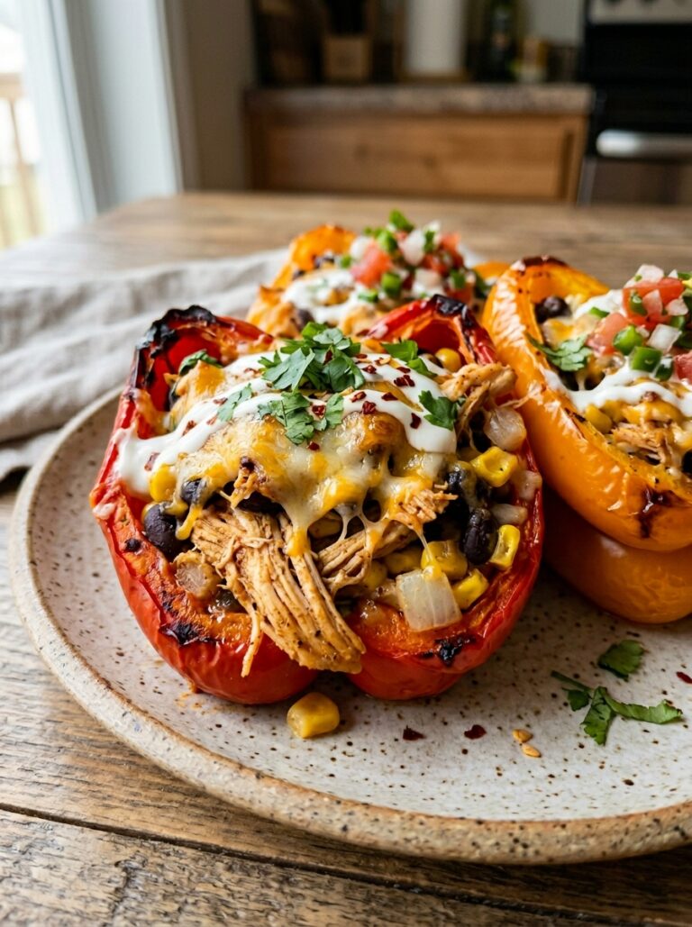 Rotisserie Chicken Taco Stuffed Peppers 17 Rotisserie chicken taco stuffed … 202605241811