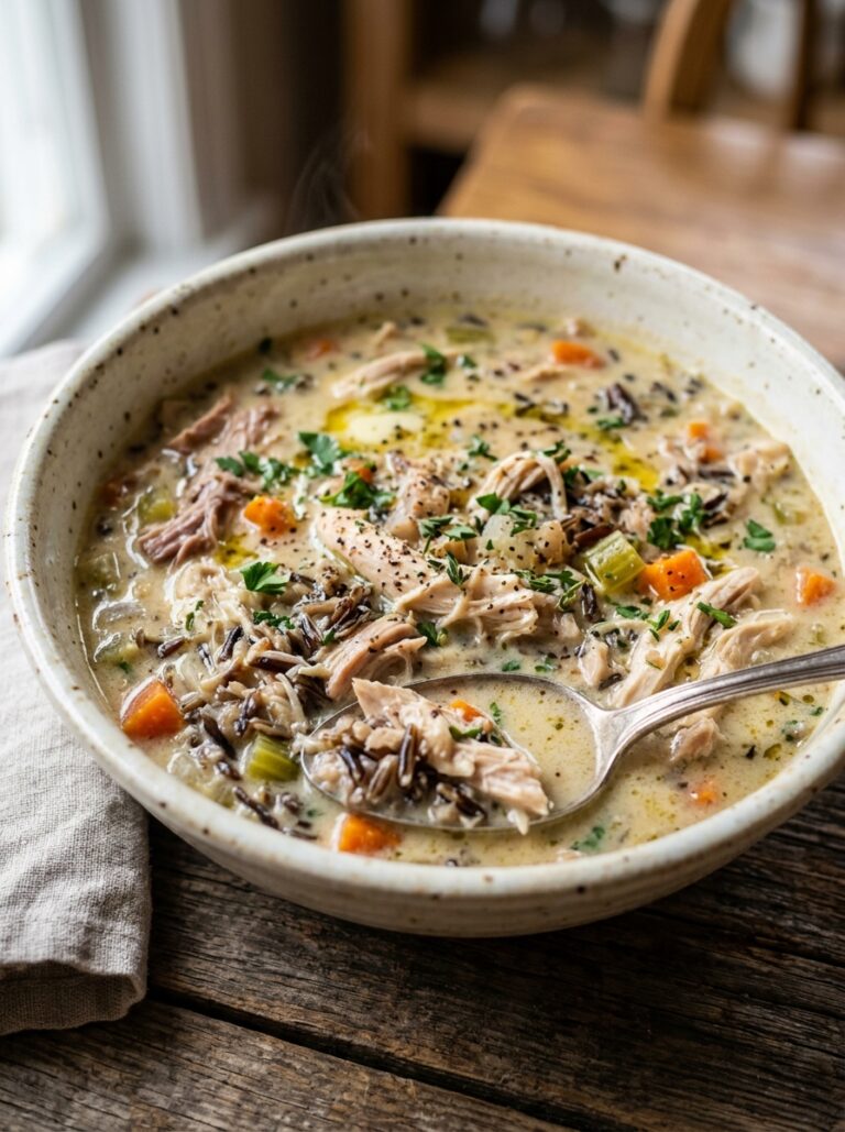 Rotisserie Chicken Wild Rice Chowder: Creamy, Comforting, and Quick Homemade Recipe 17 Rotisserie chicken wild rice cho… 202605122235