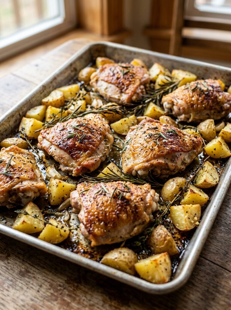 Sheet Pan Chicken Thighs and Potatoes: The Ultimate One-Pan Meal 17 Sheet pan chicken thighs potatoes 202605221946