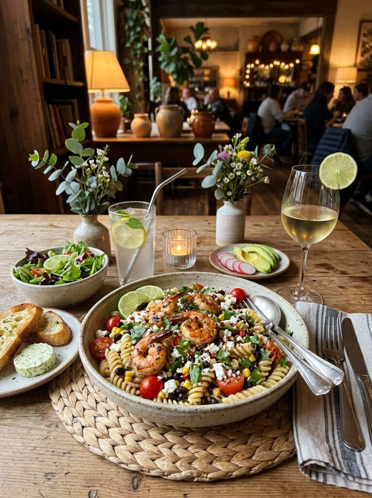 Zesty cilantro lime shrimp pasta salad 15 Shrimp pasta salad side dishes 202606051747