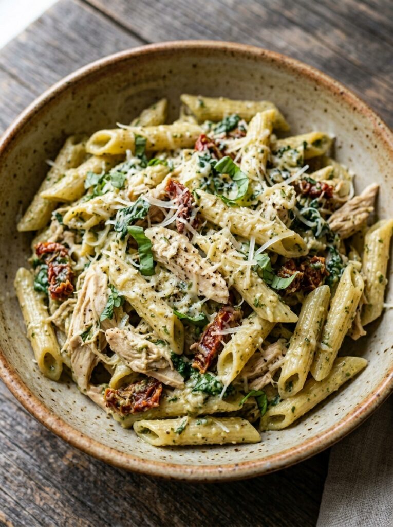 Slow Cooker Creamy Pesto Chicken Pasta 12 Slow cooker creamy pesto chicken… 202605021754