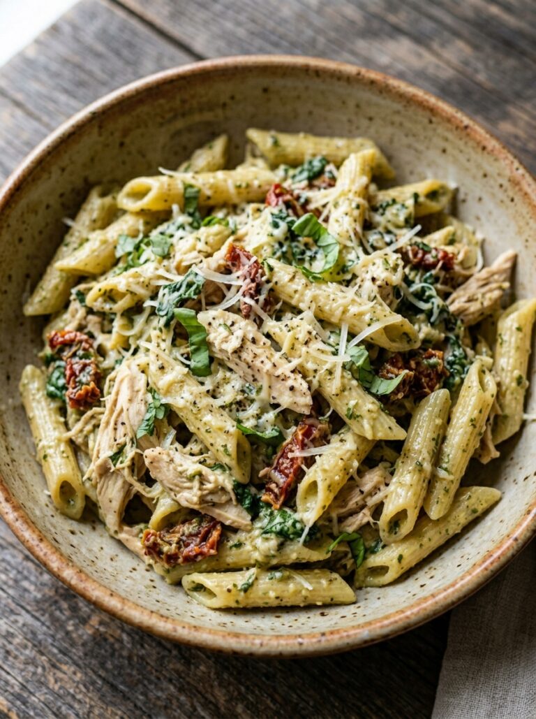 Slow Cooker Creamy Pesto Chicken Pasta 17 Slow cooker creamy pesto chicken… 202605021754