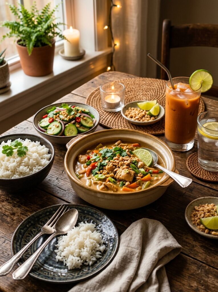 slow cooker thai peanut chicken: The Ultimate 7-Ingredient Crockpot Dinner 15 Slow cooker thai peanut chicken 202605122214 1