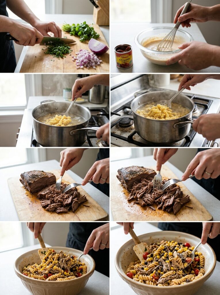Spicy Chipotle Ranch Shredded Beef Pasta Salad: A Bold, Flavor-Packed Meal for Any Occasion 3 Spicy chipotle ranch beef pasta 202606062050