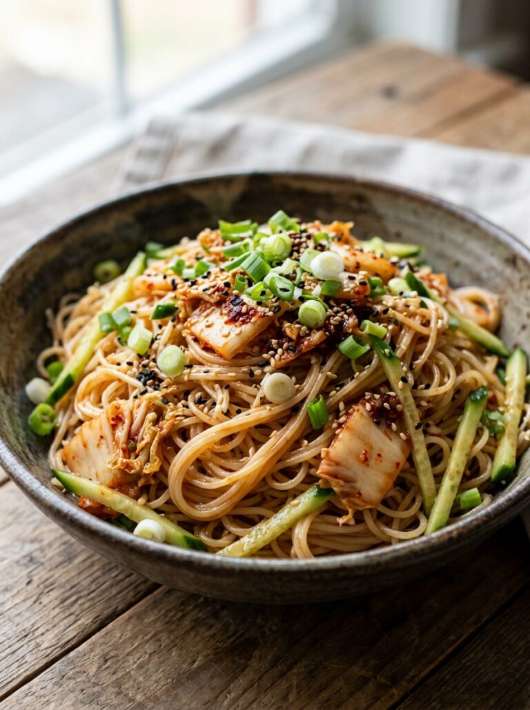 Spicy kimchi sesame cold noodle salad: Complete Recipe Guide 17 Spicy kimchi cold noodle salad 202606041826