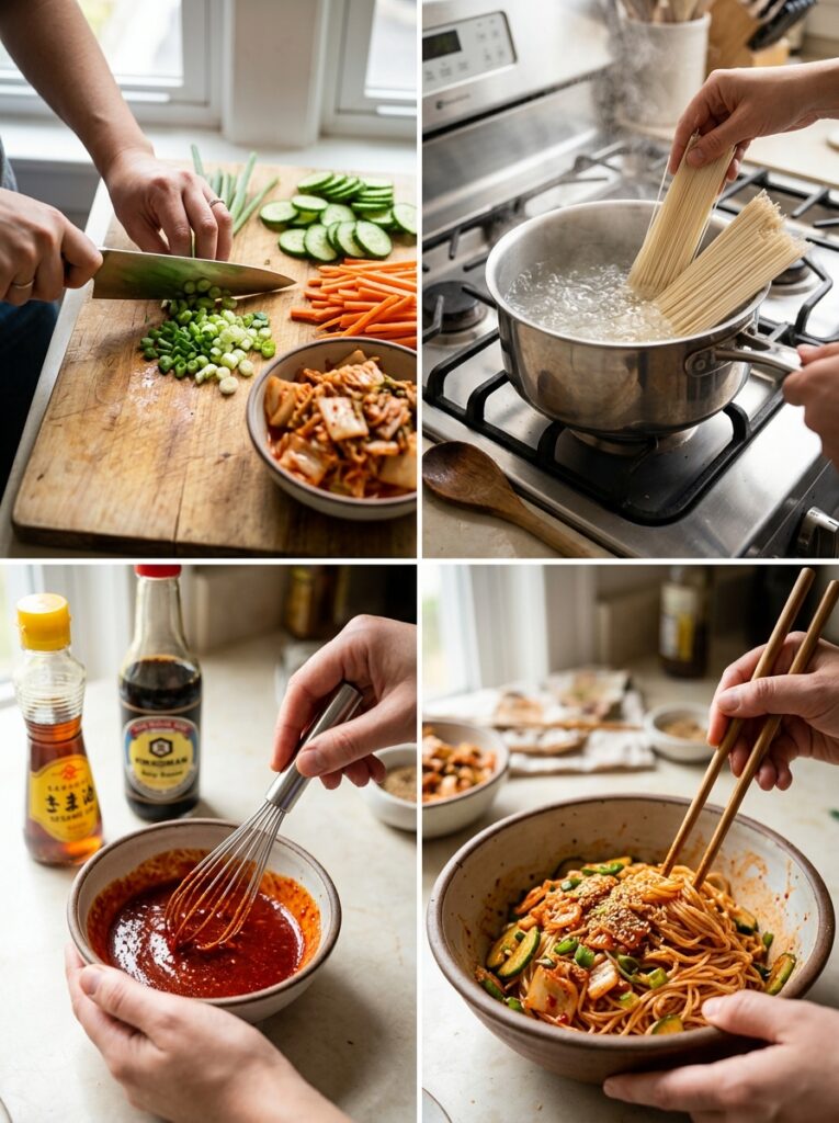 Spicy kimchi sesame cold noodle salad: Complete Recipe Guide 14 Spicy kimchi sesame cold noodle 202606041826