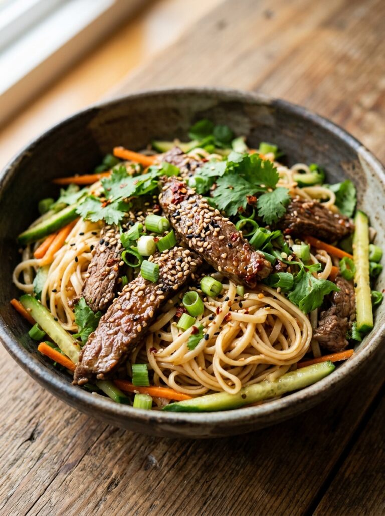 Spicy sesame beef cold noodle salad 17 Spicy sesame beef cold noodle 202606062104