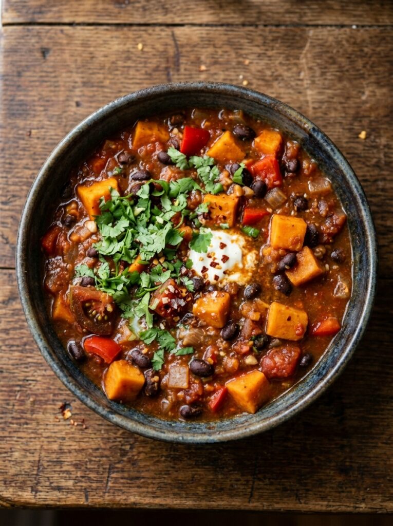 Healthy Sweet Potato Chili 12 Sweet potato chili recipe photo 202606071935