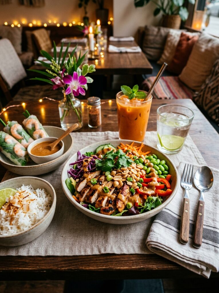 thai peanut chicken salad recipe 15 Thai peanut chicken salad setup 202605082042