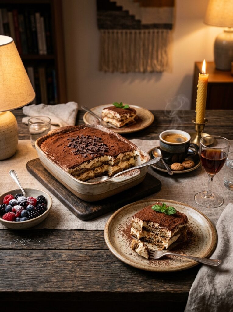 Classic tiramisu recipe without baking 15 Tiramisu recipe setup dining atm… 202606091844