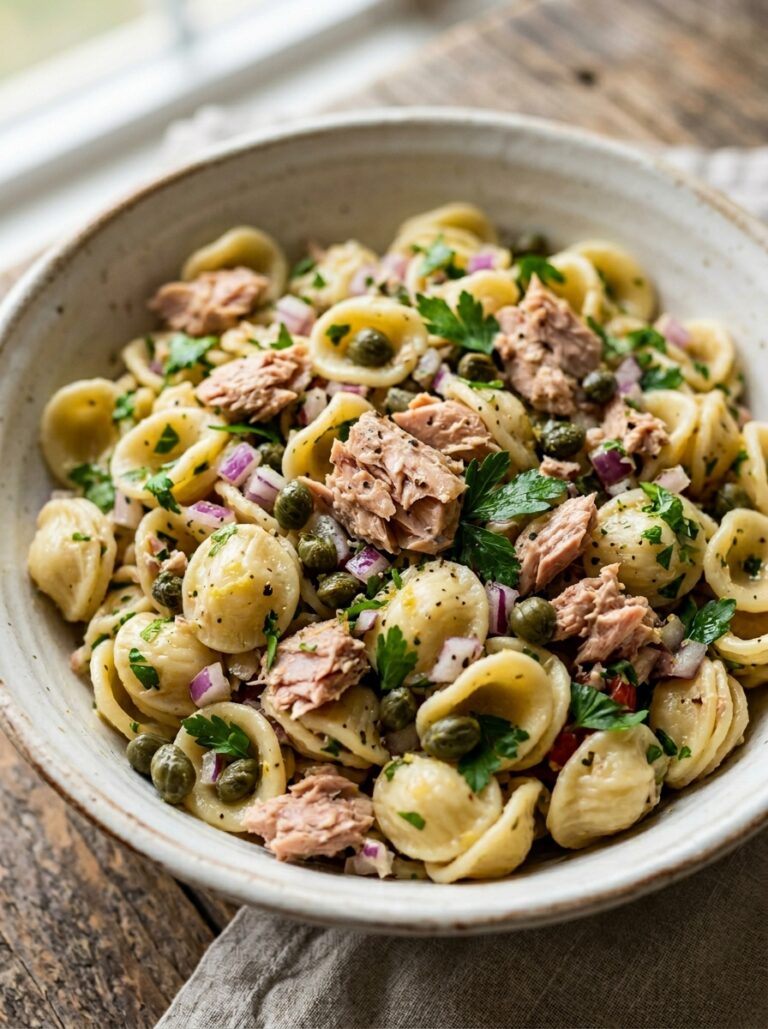 Mediterranean Tuna Caper Lemon Pasta Salad 17 Tuna caper lemon pasta salad 202606062042