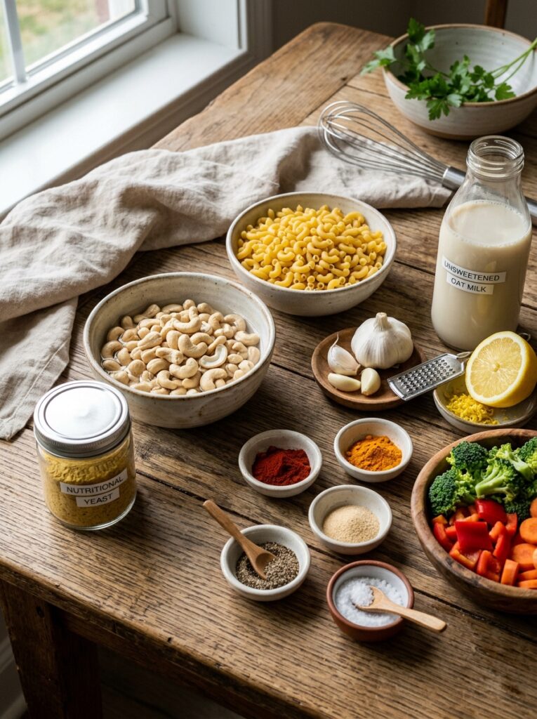 Vegan Cashew Mac and Cheese Creamy: The Ultimate Comfort Food 13 Vegan cashew mac cheese ingredients 202606121501