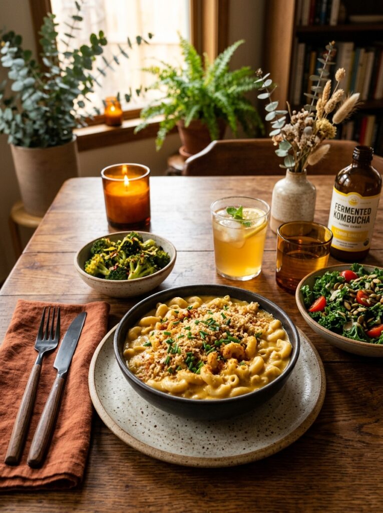 Vegan Cashew Mac and Cheese Creamy: The Ultimate Comfort Food 15 Vegan cashew mac cheese side 202606121501