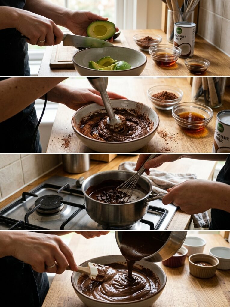 Vegan chocolate avocado mousse silk 14 Vegan chocolate avocado mousse silk 202606121607