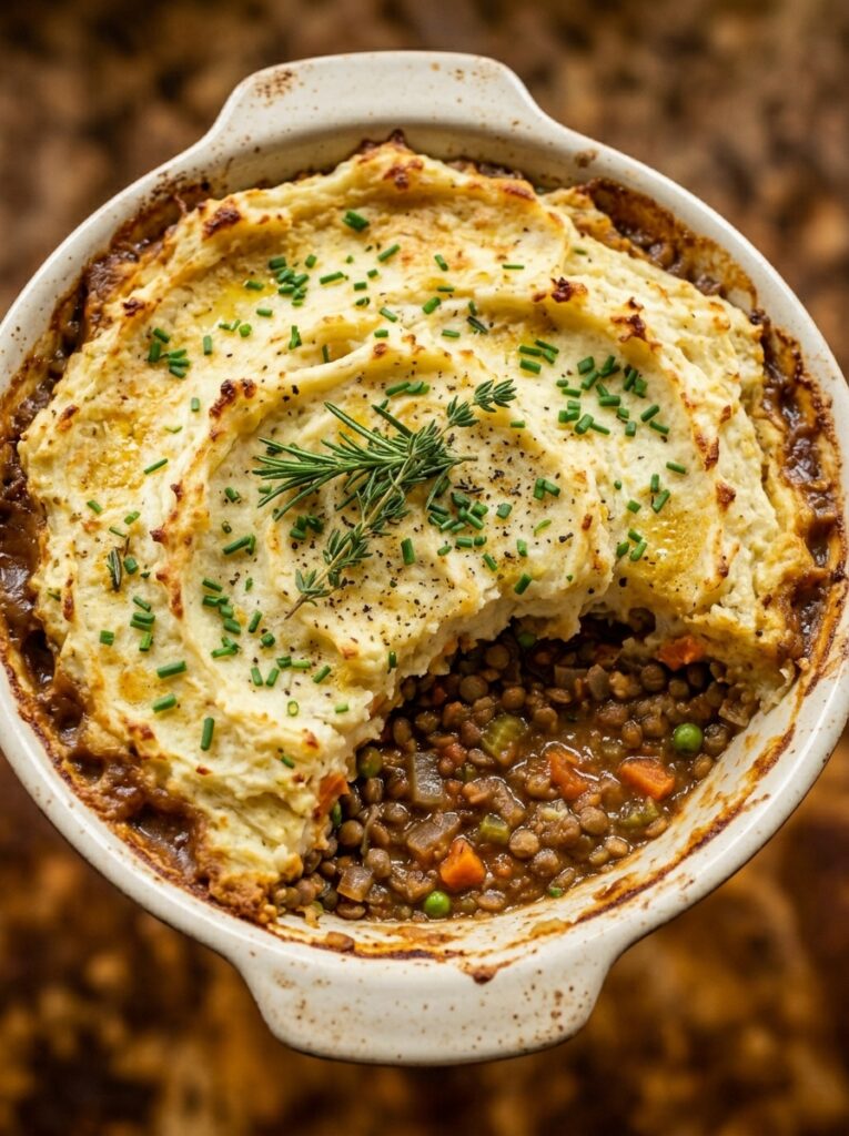 Vegan lentil shepherds pie 202606121521